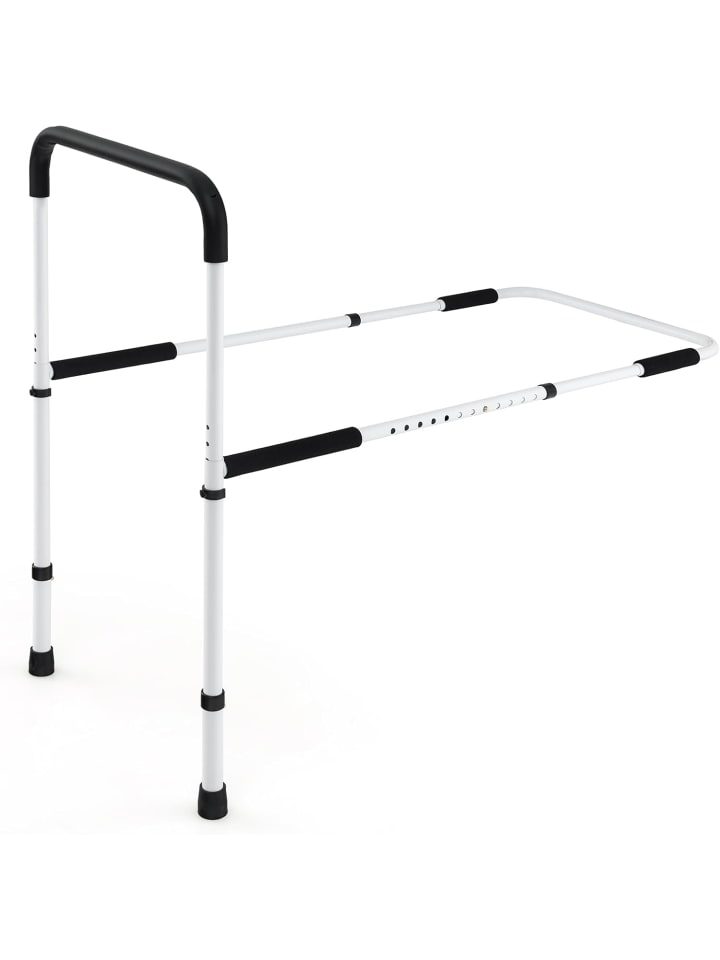Aufstehhilfe Bett bis 160kg höhenverstellbar in Weiß