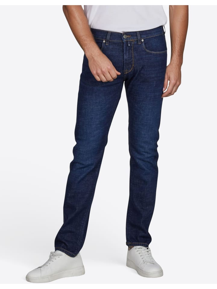 Hose Lyon in dark blue used mustache