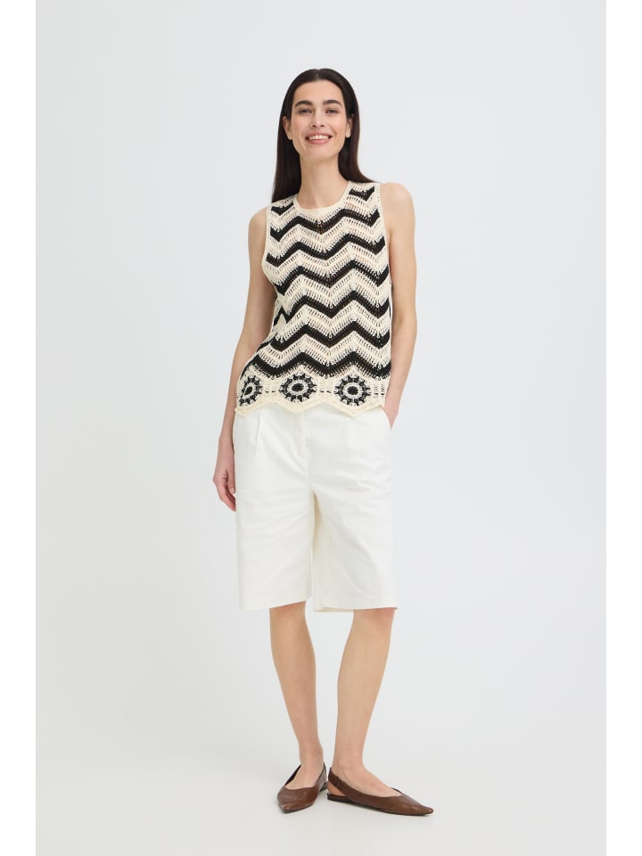 Ärmellose BYOESRA Regular fit in BIRCH STRIPE