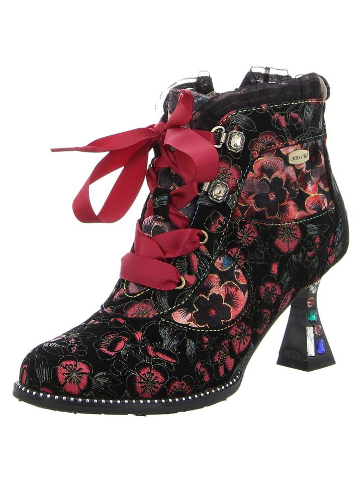Stiefelette in rot
