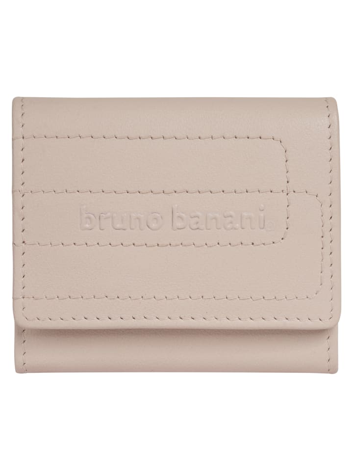 Geldbörse echt Leder in beige