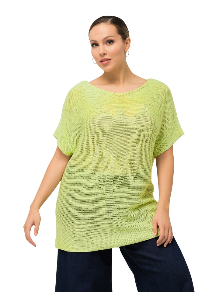 Pullover in hellgrün