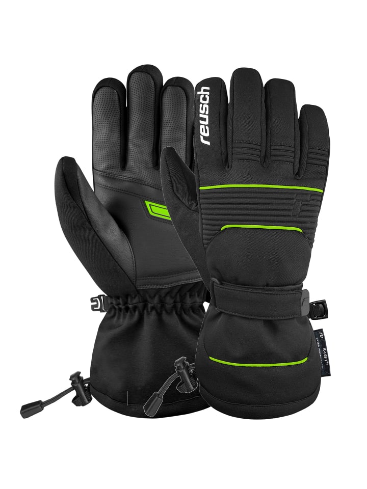 Fingerhandschuhe Crosby R-TEX® XT in 7716 black / neon green
