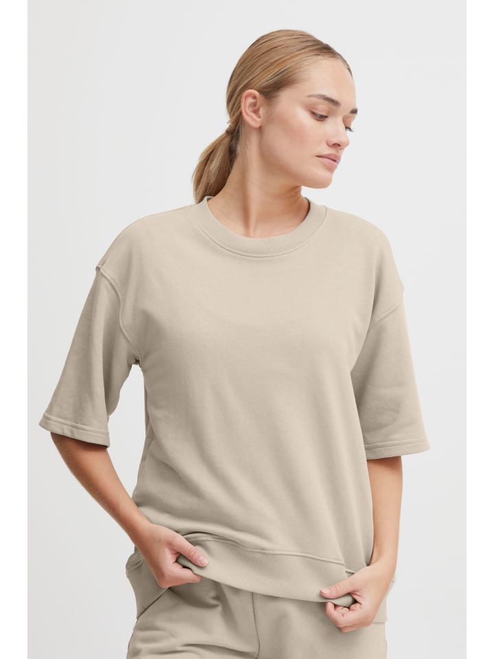 Sweatshirt OXSafina in Beige