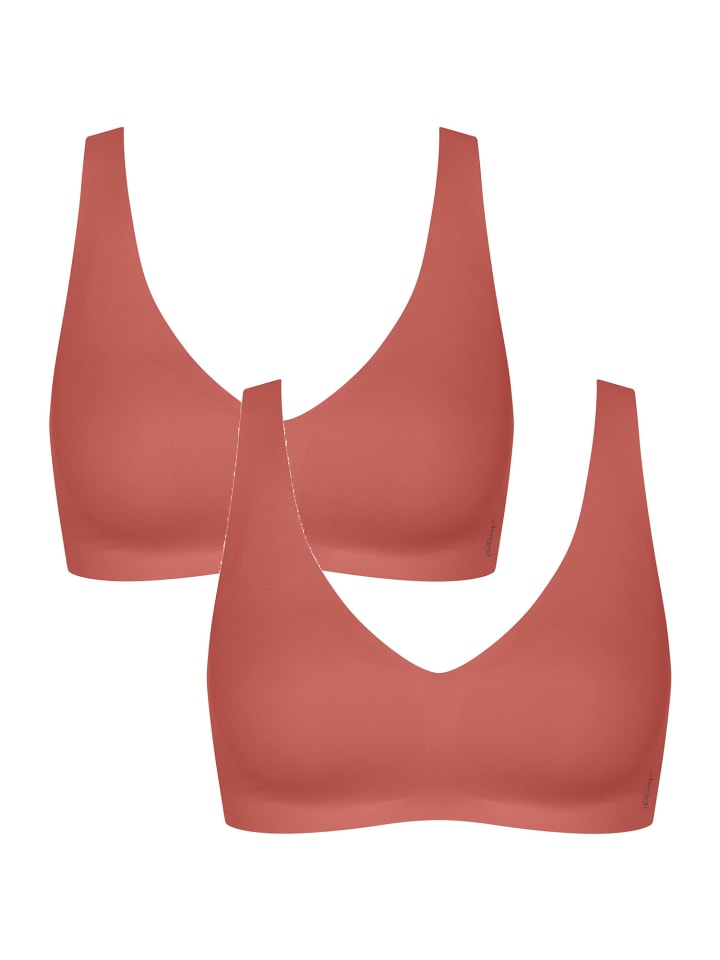 Bügelloser BH ZERO Feel 2.0 Soft bra in CANDID ORANGE