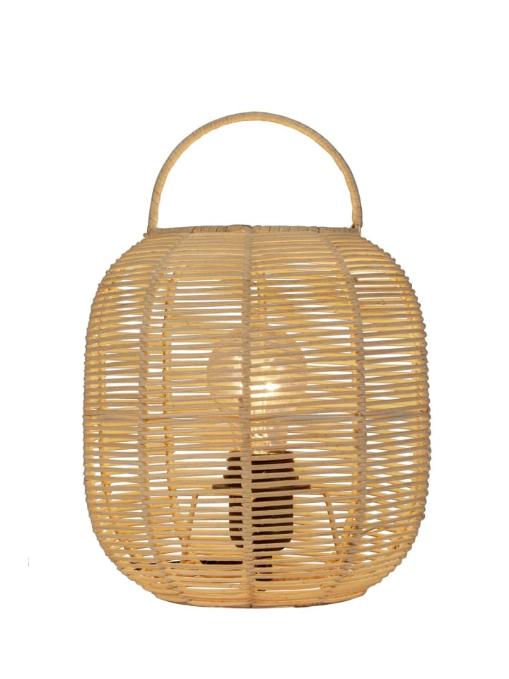 E27 Tischleuchte günstig Glow Metall/Rattan Pauleen max20W kaufen limango Beige/Weiß | Boho 230V