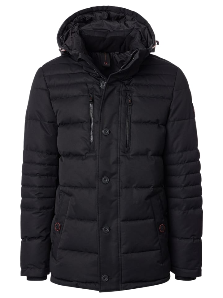 Steppjacke Basic in Schwarz
