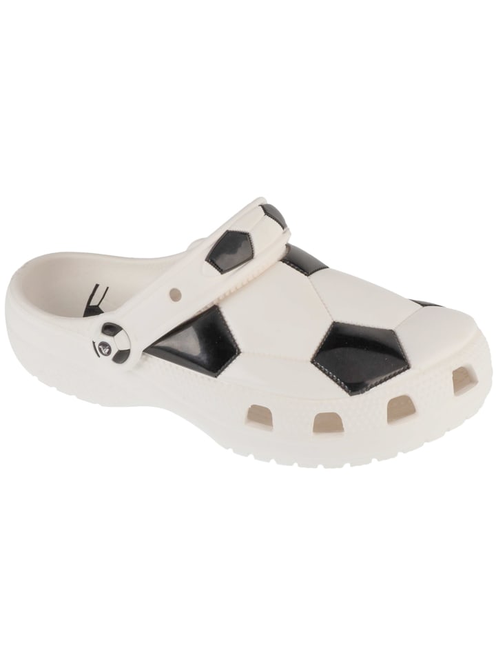 Crocs Classic Soccer Ball Clog Kids in Weiß