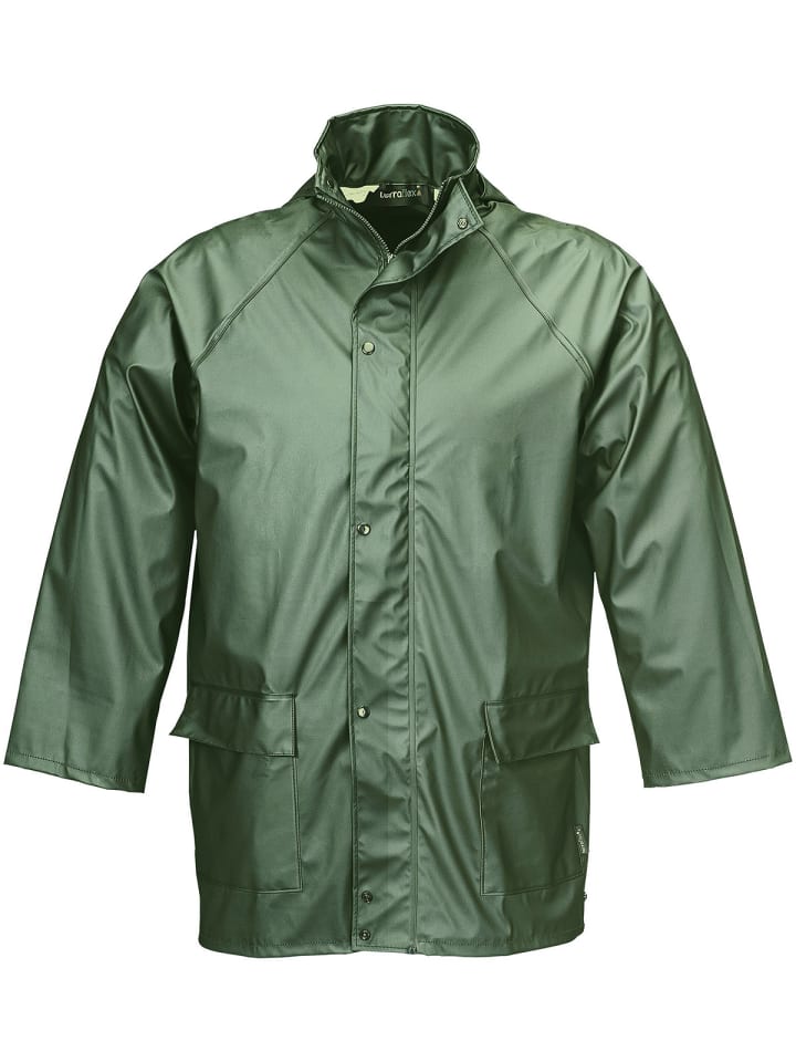 PUStretch Regenjacke in oliv