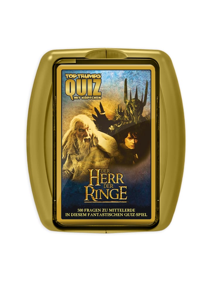 Top Trumps Quiz Herr der Ringe Ratespiel in bunt