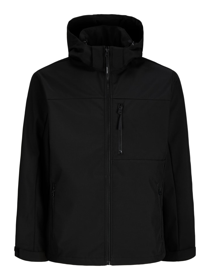 Softshell Jacke in Black