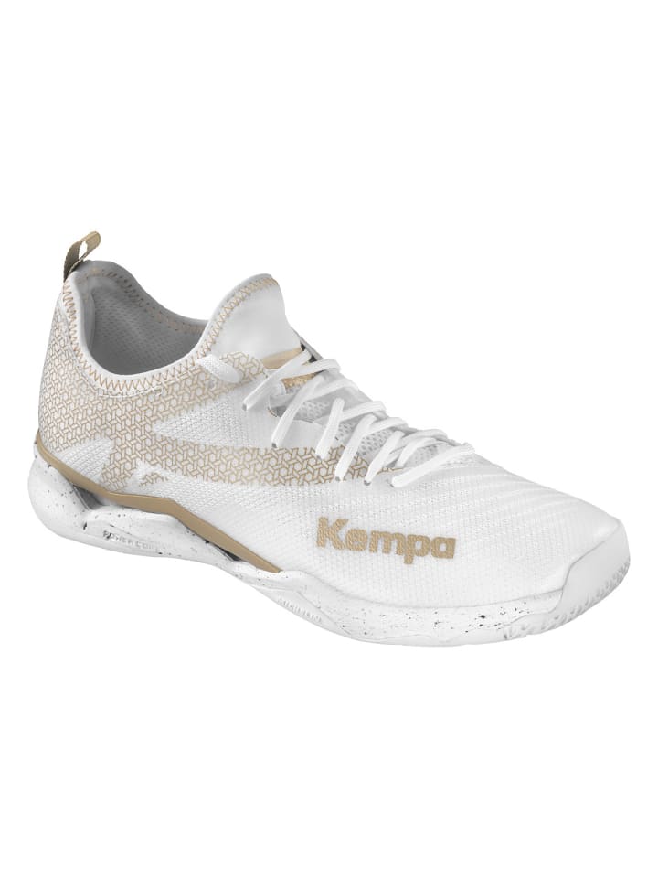 Hallen-Sport-Schuhe Wing Lite 2.0 W in weiß/gold