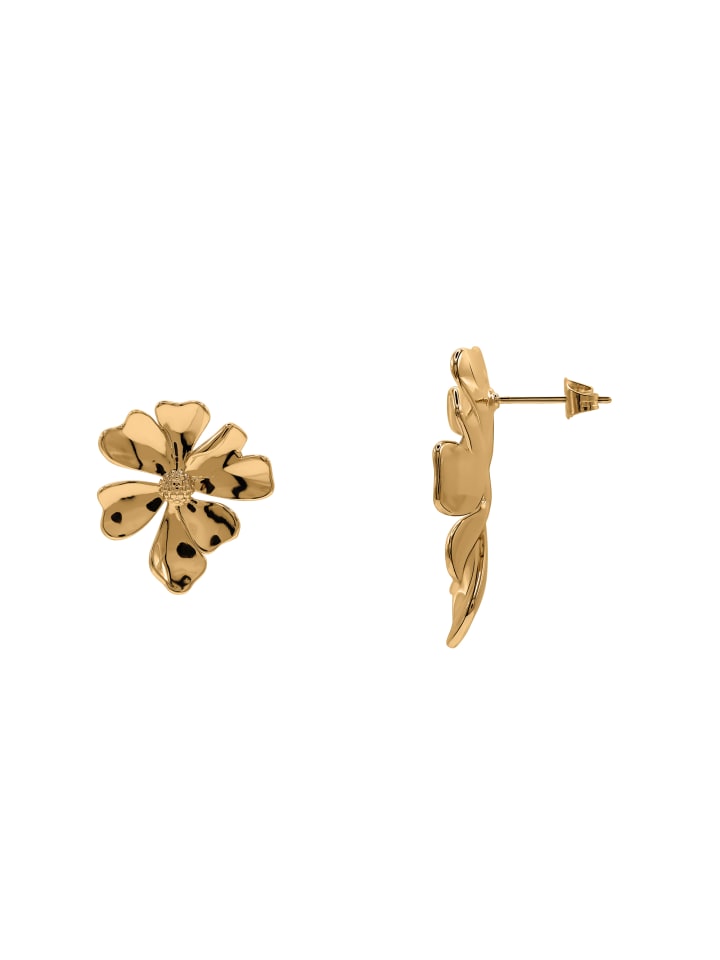 Ohrstecker Damen Fia goldfarben in goldfarben