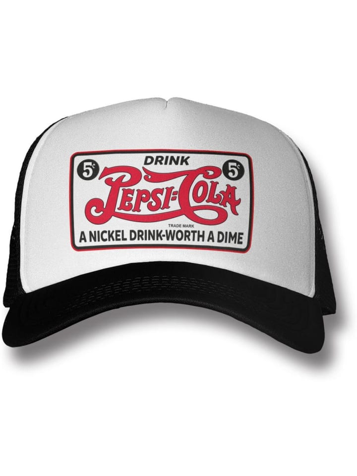 Cap "Drink Retro Trucker Cap" in Weiß