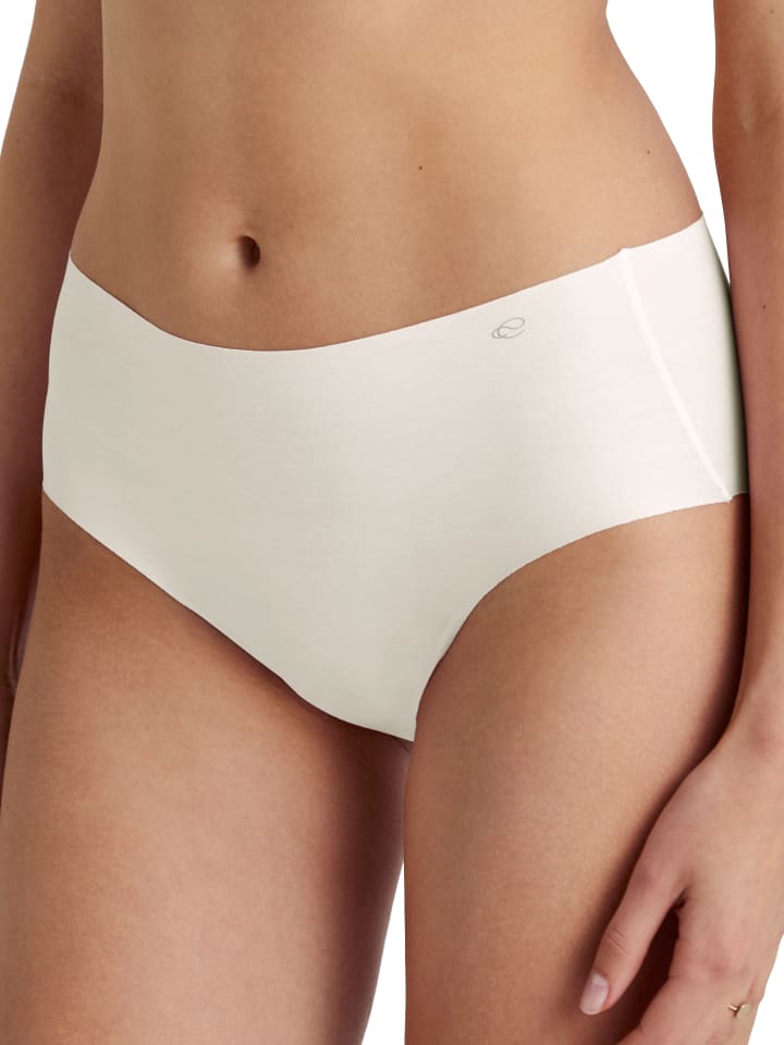 Seamless-Midislip, 2er-Pack in star white