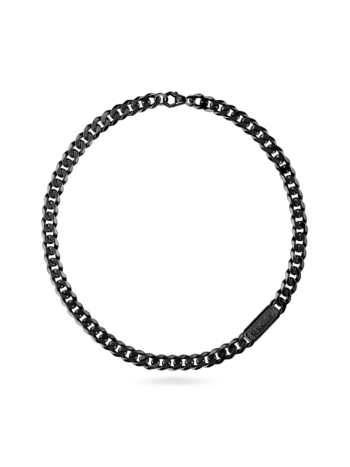 Halskette in Schwarz – (L)60cm