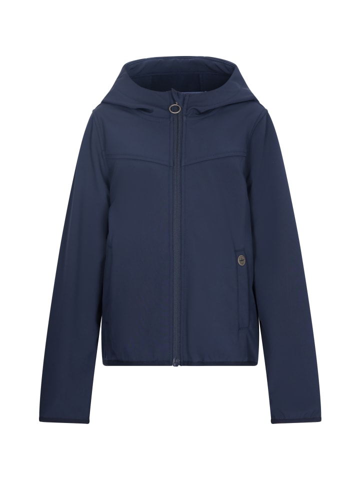 Mädchen (Kids) Softshellblouson in Marine