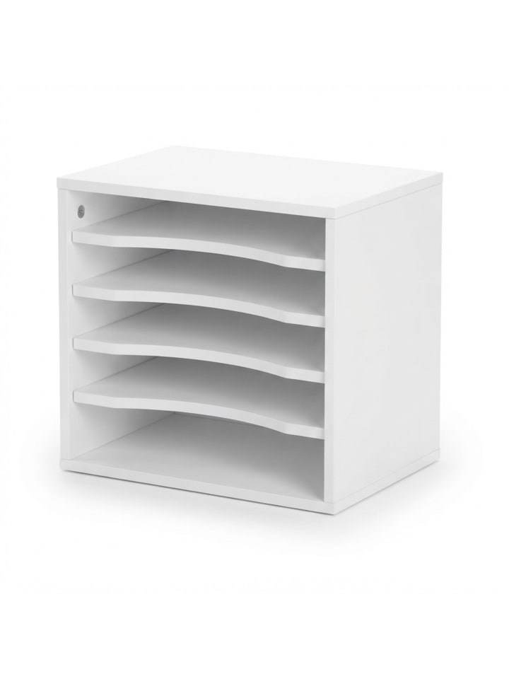 Dokumentenablage in Weiß - (B)35,5 x (H)33 x (T)25 cm