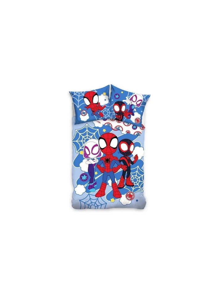 Spidey Light Kinderbettwäschebezug 100×135 cm,