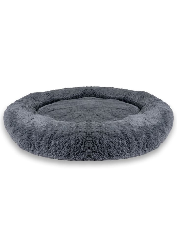 Hundebett Katzenbett in Dunkel Grau 100cm