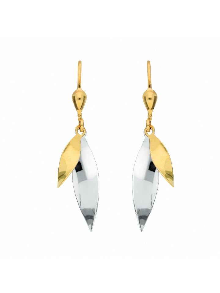 Damen 333 Gold Ohrringe / Ohrhänger in gold