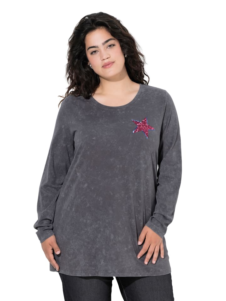 Shirt in anthrazit