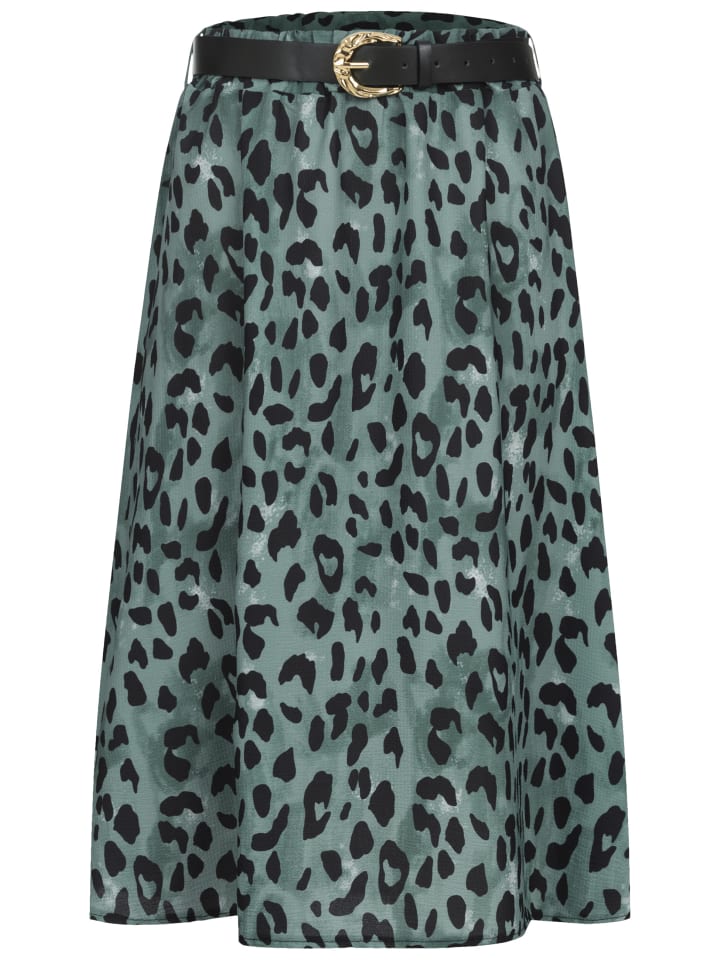Midi Skirt in green