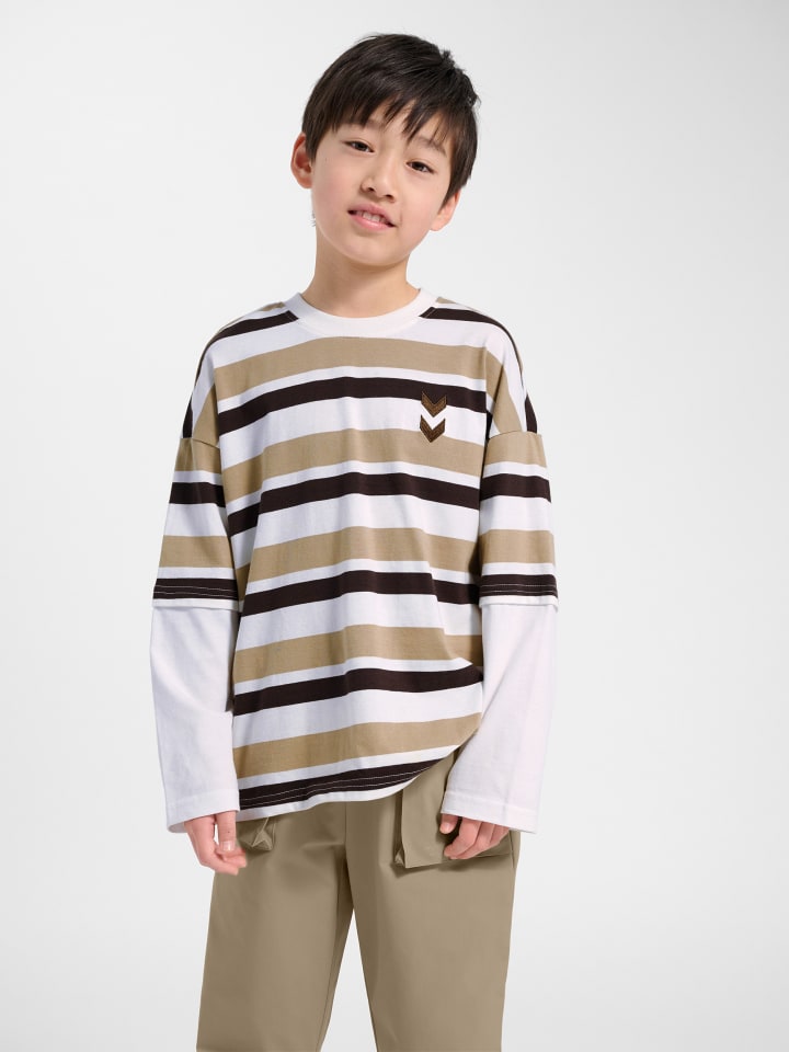 T-Shirt Hmljr Silly Kinder in SILVER MINK