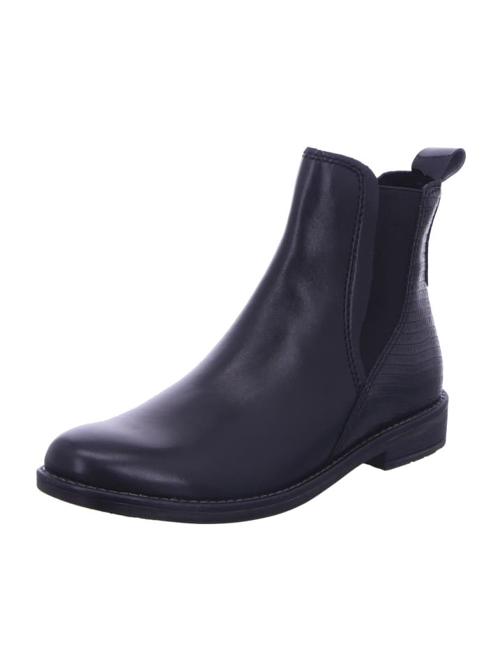 Stiefelette in schwarz
