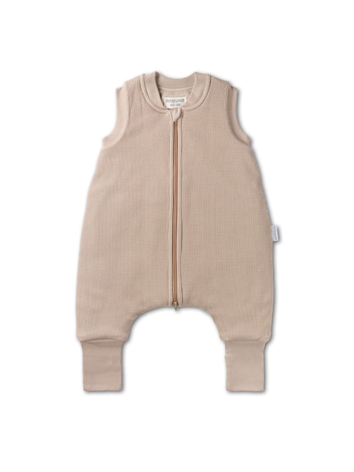 Baby Winter Schlafsack mit Füßen MATTI in Taupe