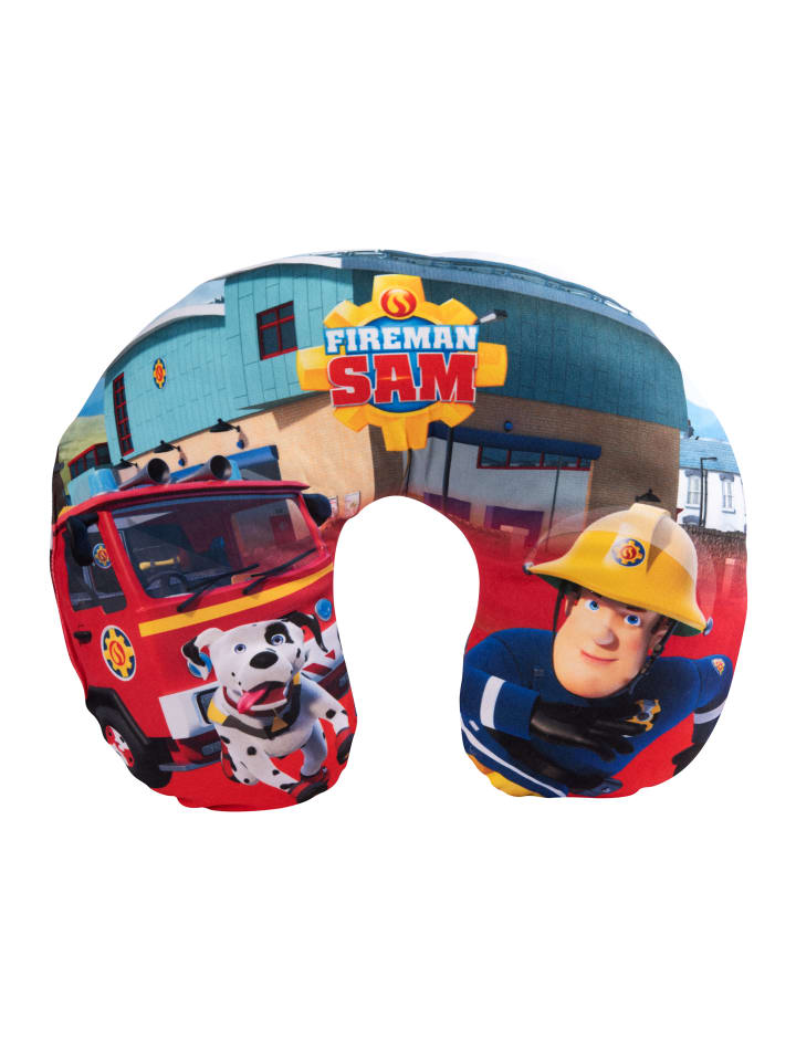 Feuerwehrmann Sam - Reise Nackenkissen in Mehrfarbig