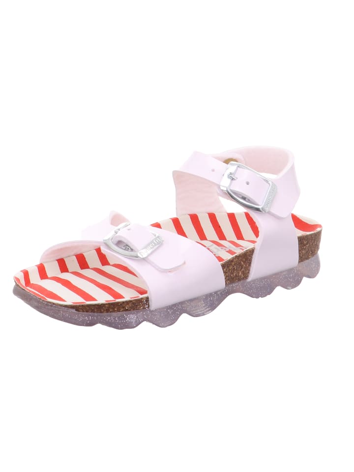 Tieffußbett Sandale JELLIES in Weiß