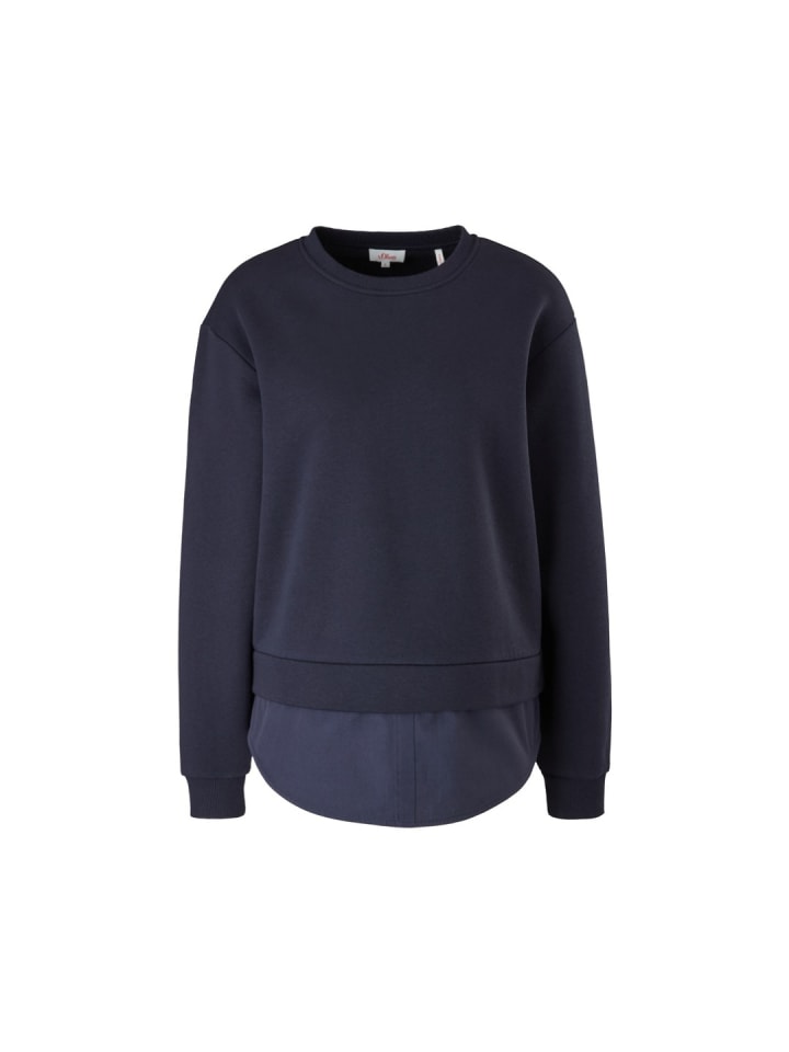 Sweatshirt in Blau