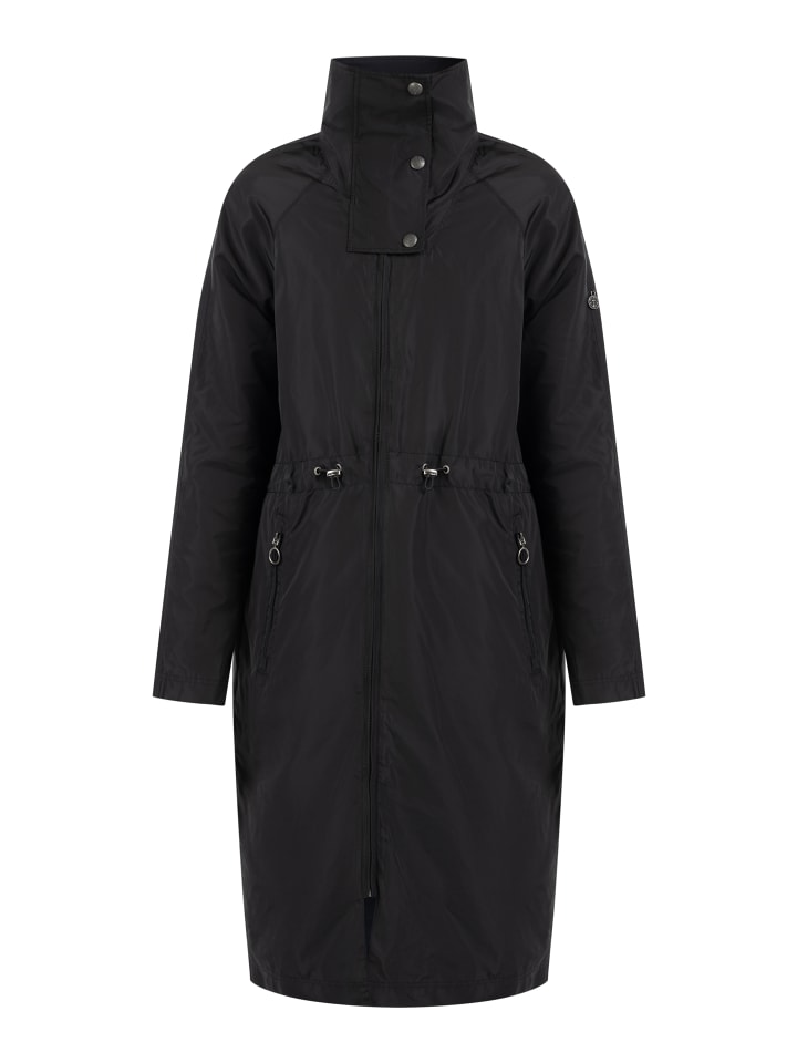 Damen Übergangsmantel - Recyceltes Material in Schwarz