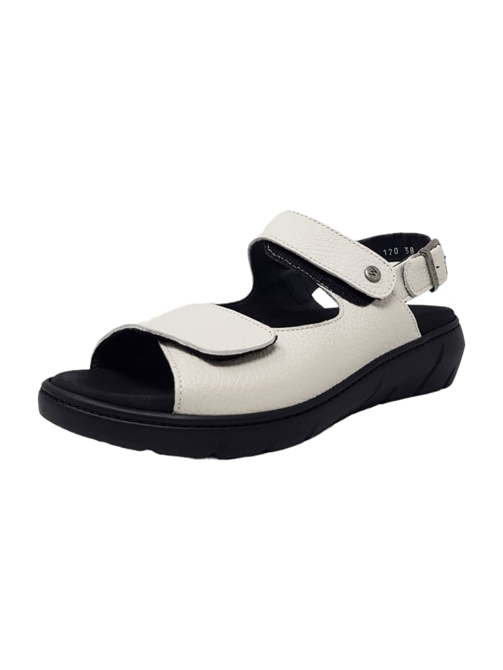 Komfort Sandalen in Weiß