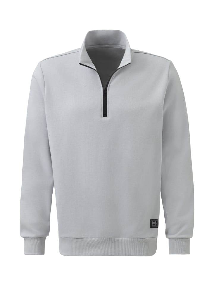 Sweatshirt in hellgrau