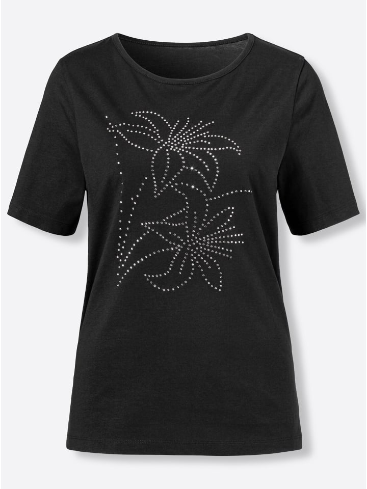 Shirt in schwarz