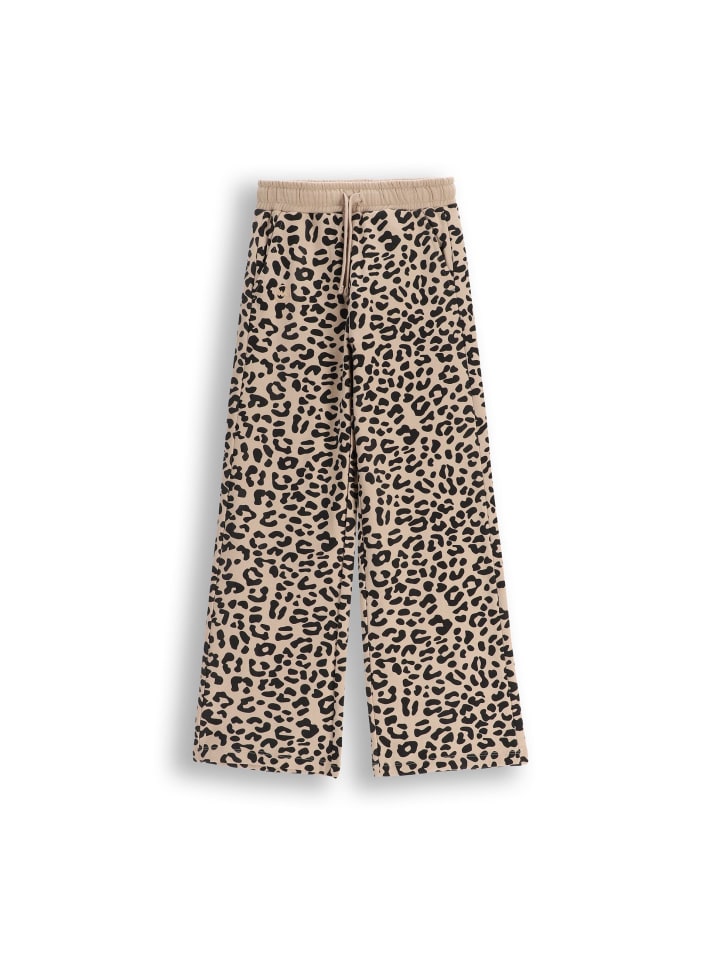 Weite Jogginghose in beige