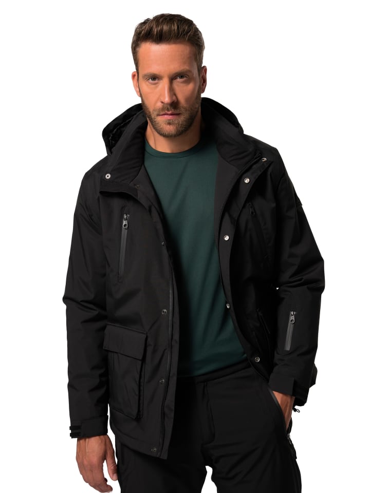 Skijacke in schwarz