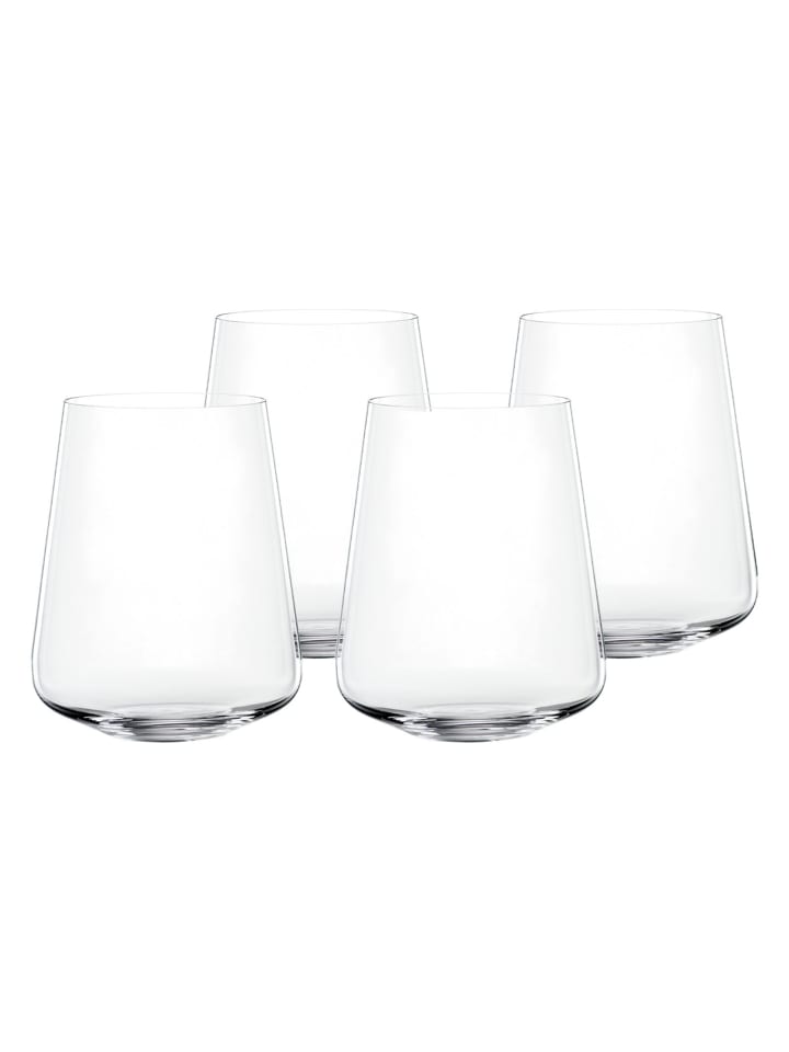 4er Set Softdrinkgläser Definition in 490 ml in transparent