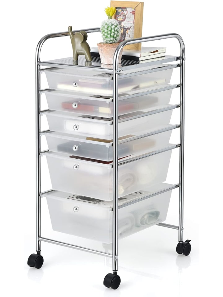 Rollcontainer in Transparent
