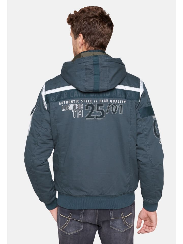 Winterjacke Camp David Daunenjacke Damen Bomberjacke Steppmuster