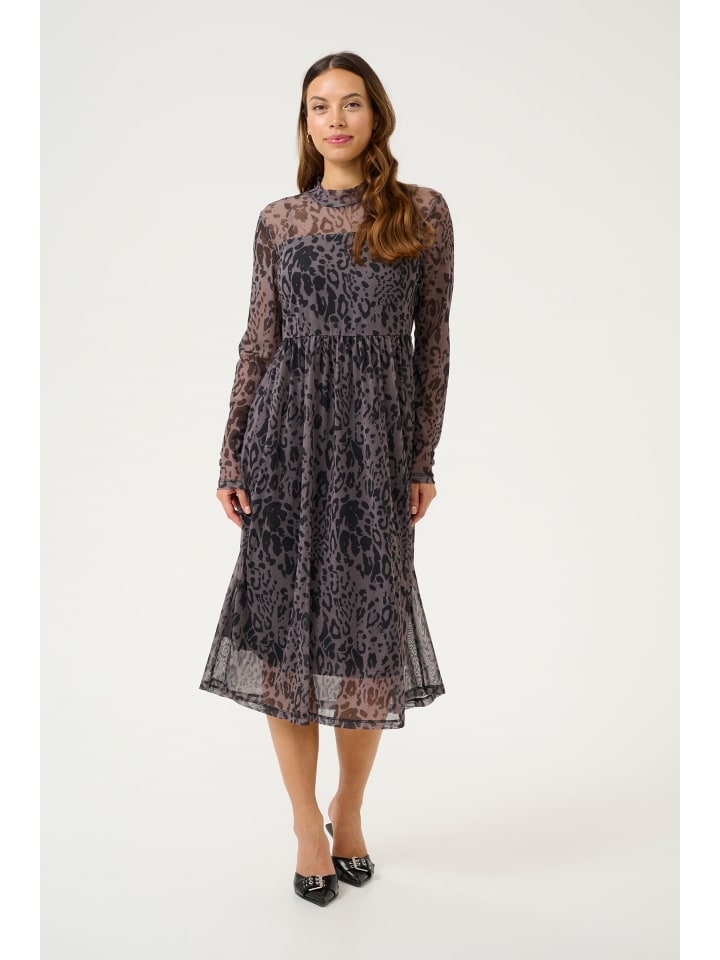Kleid KAjohanna Regular fit in Major Brown/Black Leopard