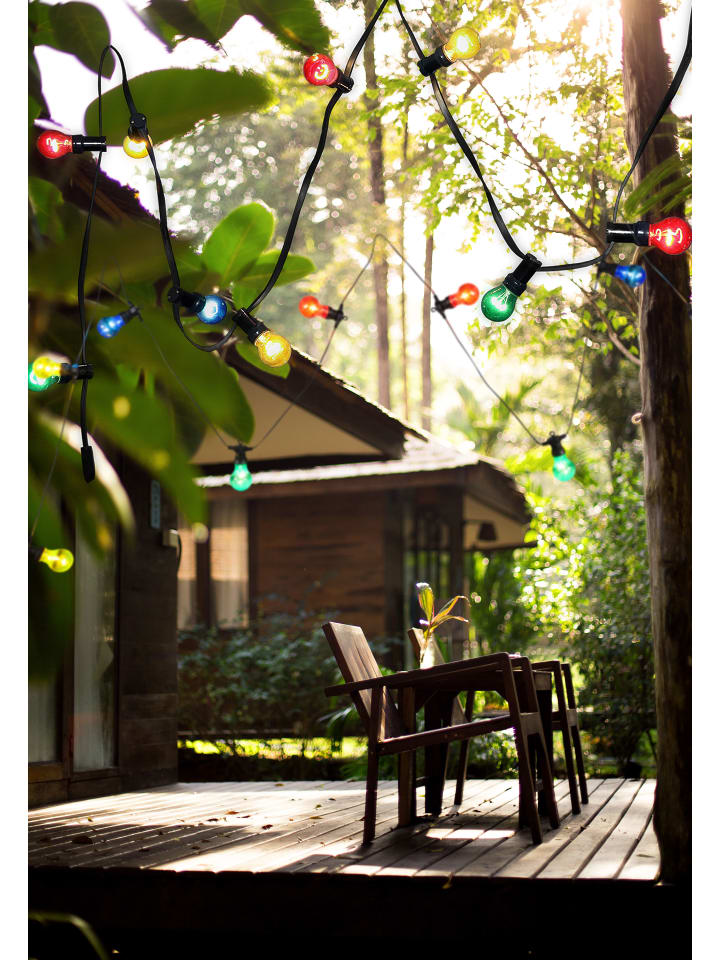 LED Lichterkette "NIRVANA" in black