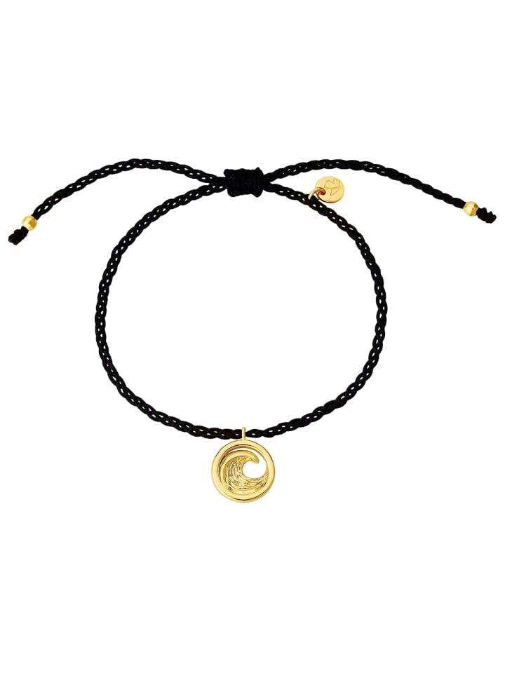 Armband Welle aus Sterling Silber in gelbgold