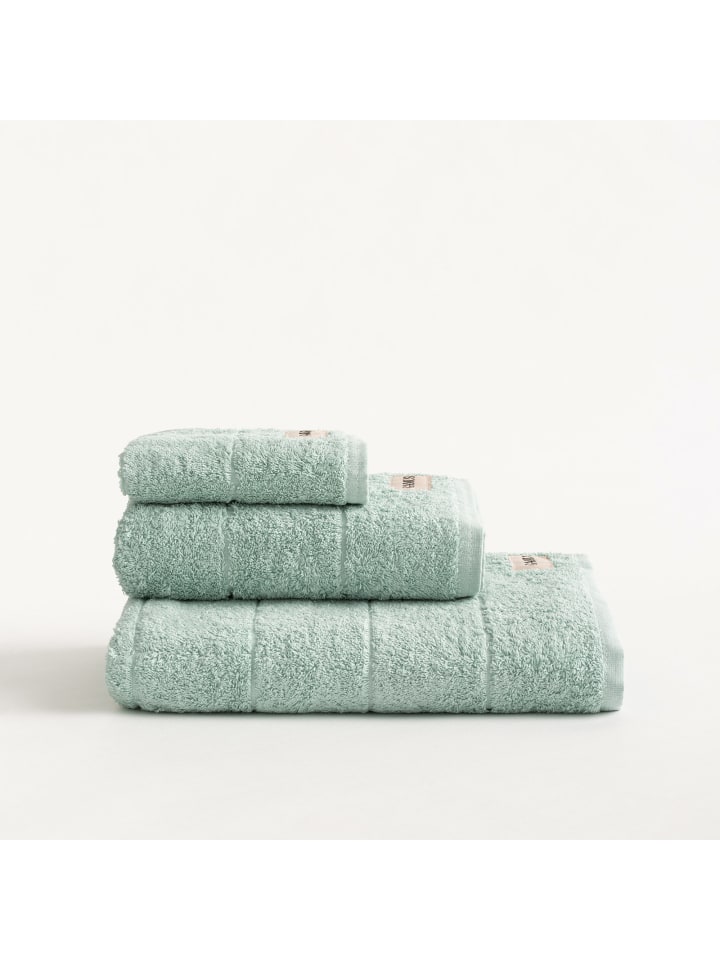 Handtuchset "Terry" in Aquamarin