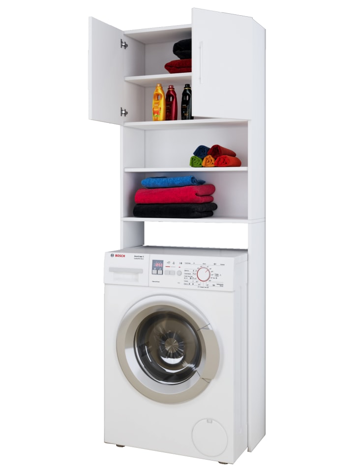 Badschrank Jutas Weiß 64 x 25 cm