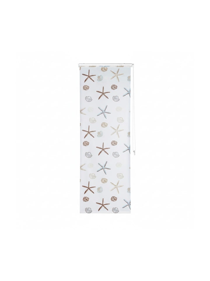 Duschrollo Ocean in Semitransparent - (L)240 x (B)80 cm