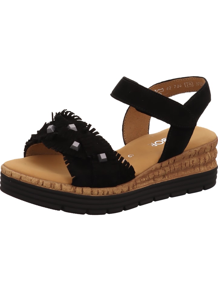 Sandalette in schwarz