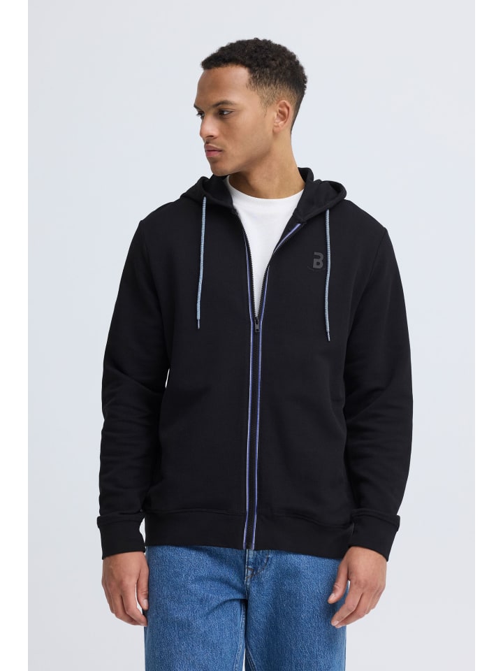 Kapuzensweatjacke BHJuma in Schwarz